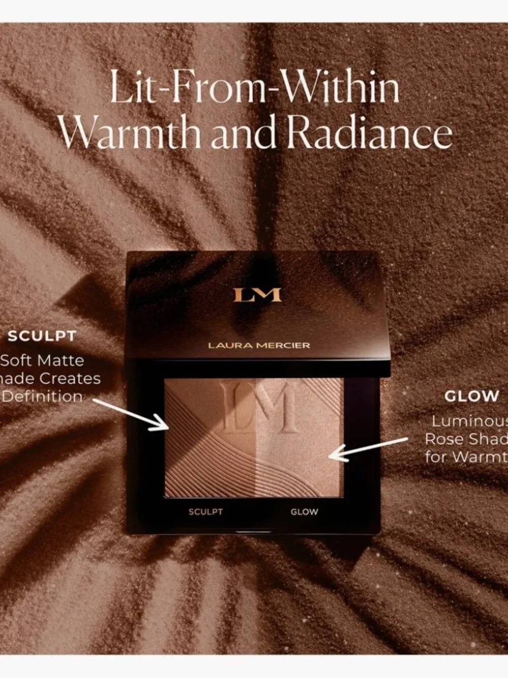 LAURA MERCIER Bronze Color Infusion Bronzer * ~ 10 SAINTE-CROIX (Duo) 9g NIB